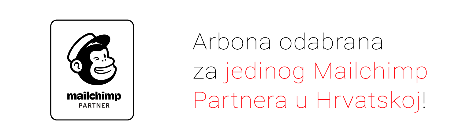 Arbona odabrana za jedinog Mailchimp Partnera u Hrvatskoj!