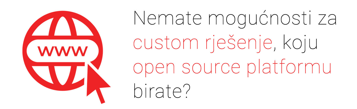 Nemate mogućnosti za custom rješenje, koju open source platformu odabrati za SEO?
