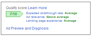 Primjer Quality Score ocjene kvalitete