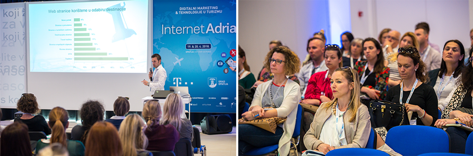 Andrej kao gostujući predavač na Internet Adria konferenciji