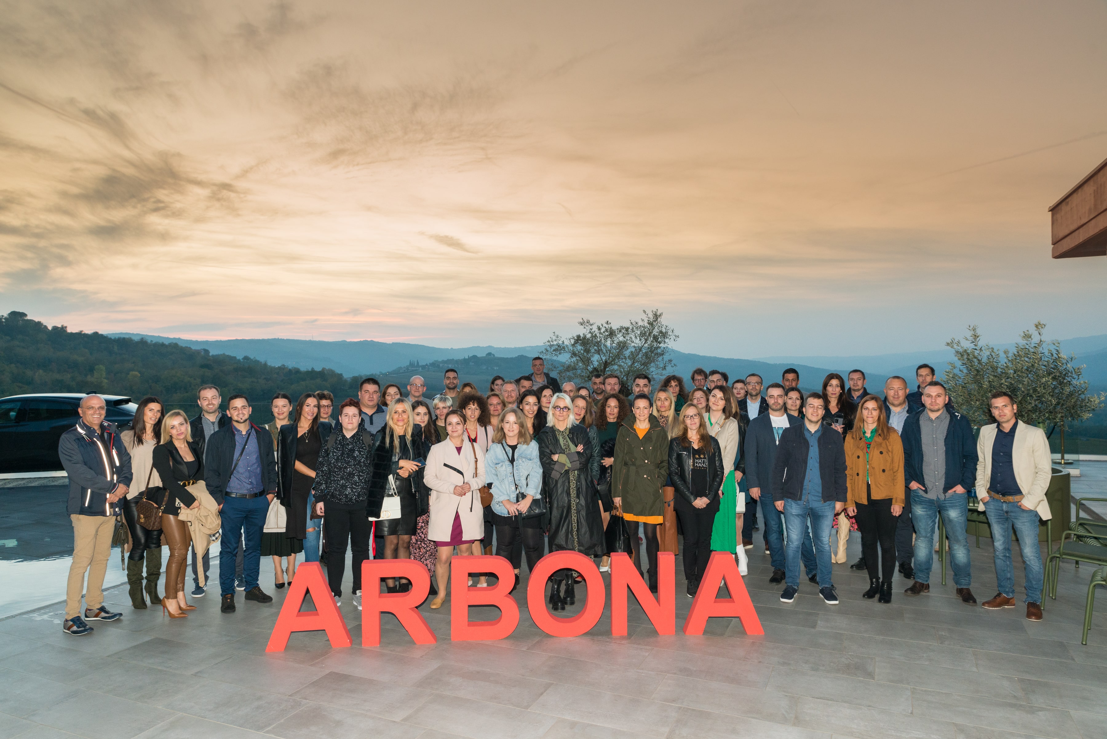 Zajednička fotografija klijenata Arbona Day 2021.