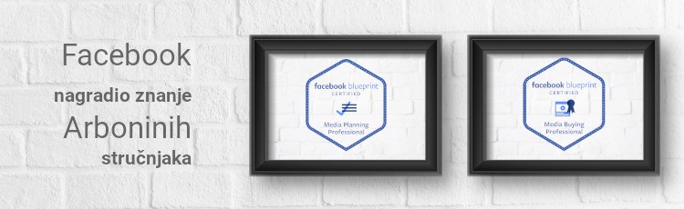 Facebook nagradio rad Arboninih stručnjaka Blueprint certifikatima