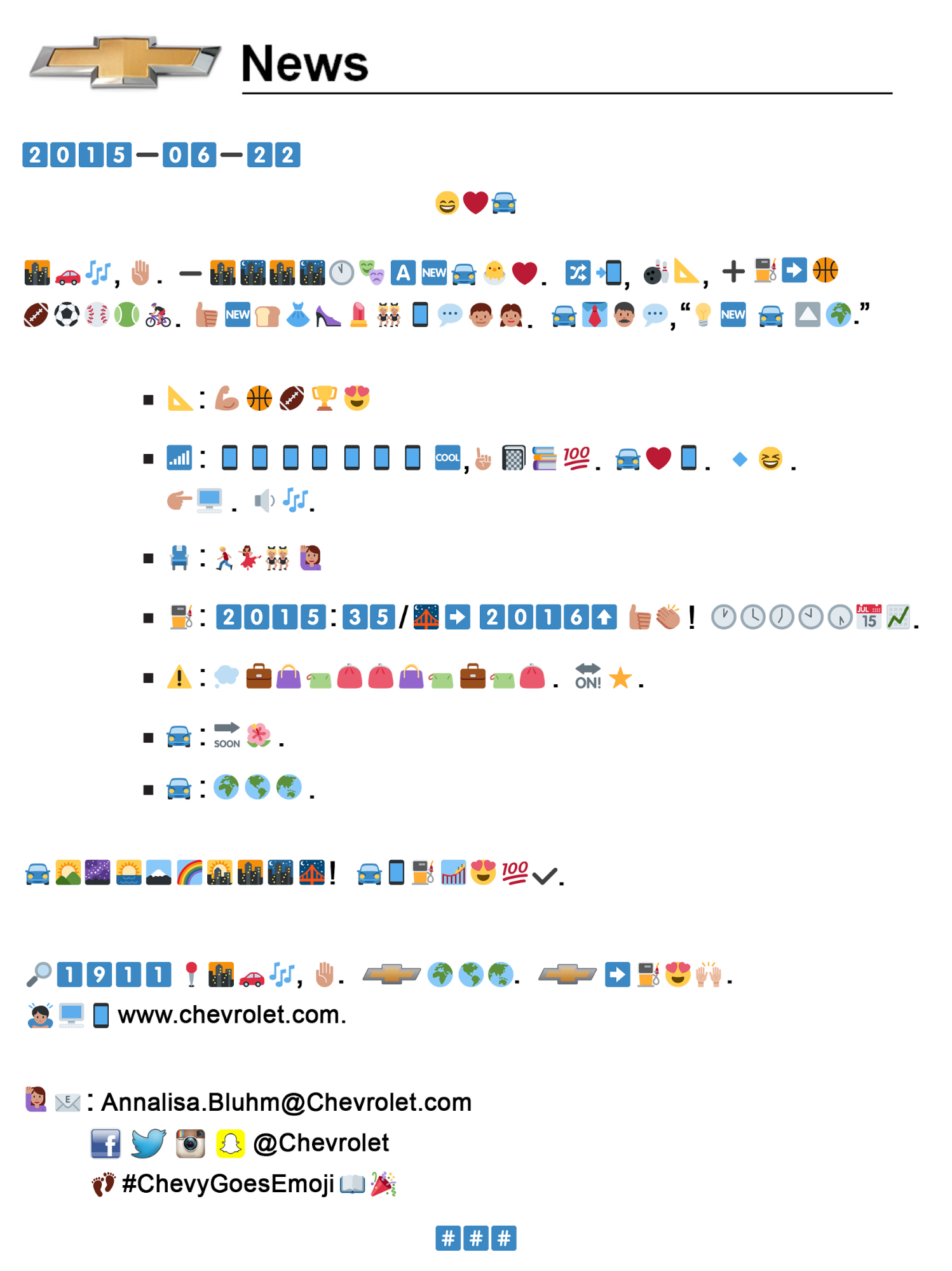 Upotreba emojija bi trebala biti pametna