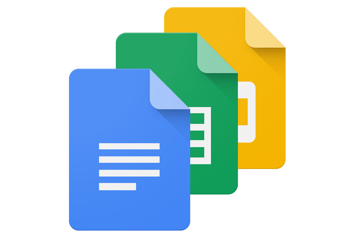 Google Docs, Sheets, Slides