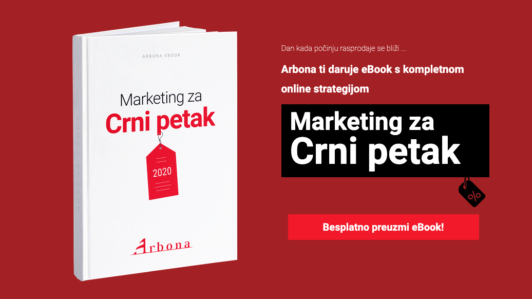 Arbona eBook Marketing za Crni petak
