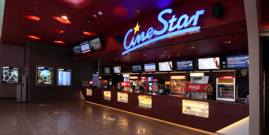 Prikaz CineStar kino dvorane